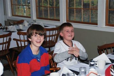 Smith Gathering: Fall at Katie and Karl's 11-28-09
Tim Awad and Justin Entwistle
