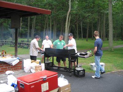 Chefs at Work
L to R: Joe Higham; Ben Hughes; Andy Foley; Ted Foley; Arik Foley
