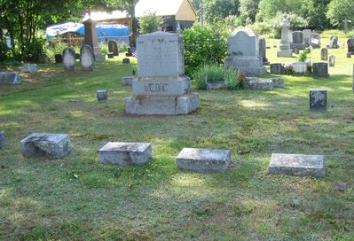 Dave Smith and Family Visit Camden Tour
Westdale Cemetery.  Smith burial plot.
