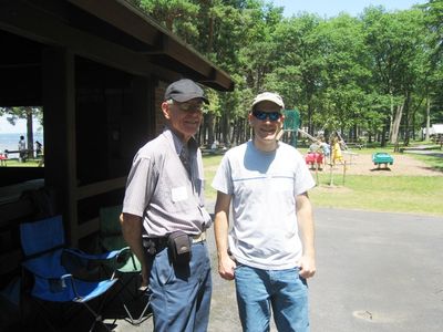 Reunion 2010 Steve and Garret
Steve Smith and son, Garret.
