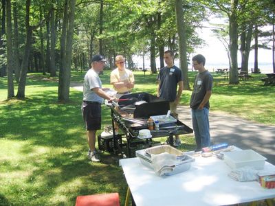 Reunion 2010 Chefs at Work
Ted Foley; Ben Hughes; Arik Foley; and David Higham
