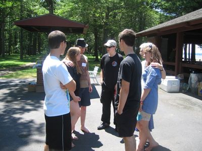 Reunion 2010
Parmelees and Smiths.  Michael Smith; Abigail Parmelee; Andrew Carpenter; Nathan Parmelee; Noah, Michael's friend; Arlene and Kimberley Smith
