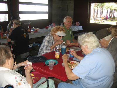 Reunion 2010
Foreground: Miriam Smith and Jane Watkin; 
Background: Jan Rung Abrams and Bob Abrams
