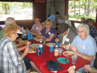 Reunion 2010
Left: Bob and Jan Abrams; 
Right Jane and Keith Watkin; Chris Curtiss Rivers; and Carol Curtiss
