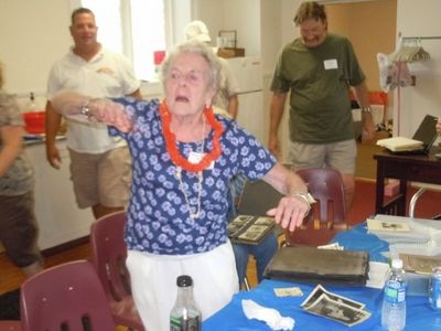 Reunion 2012
Mary Lou does the Hukilau.
