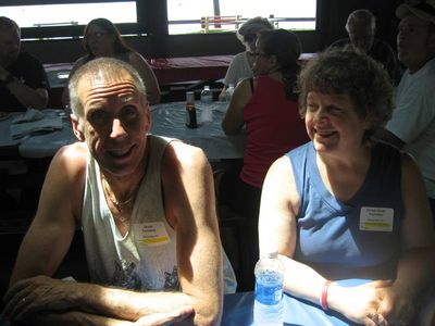 Reunion 2013 VBSP
Jim and Miriam Smith Parmelee 
(Note the new skylight effect.)
