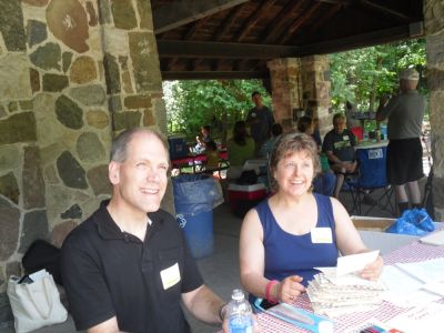 2015 Family Reunion, July 11, 2015
Nephew Garret Smith and Aunt Miriam Smith Parmelee
