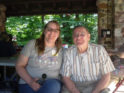 2015 Family Reunion, July 11, 2015
Sheri Smith Diefenbacher and Dad, David Smith
