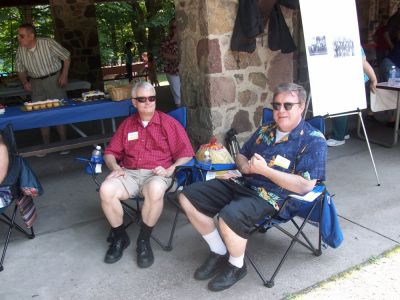 2015 Family Reunion, July 11, 2015
Clive Diefenbacher and Joe Higham
