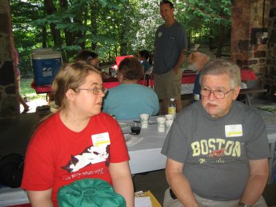 2015 Family Reunion, July 11, 2015
Florie Parmelee and Uncle Richard Taglieri
