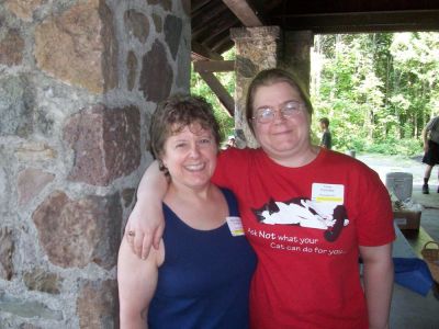 2015 Family Reunion, July 11, 2015
Mom, Miriam Smith Parmelee and Florie Parmelee
