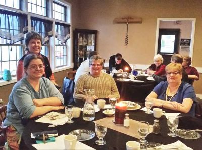 2015 Fall Gathering at Nicoles November 21
Florie Parmelee; Miriam Smith Parmelee; Carol Curtiss; Chris Curtiss-Rivers
