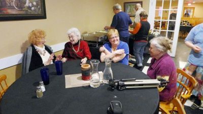 2015 Fall Gathering at Nicoles November 21
Jan Rung Abrams; Jane Curtiss Watkin; Chris Curtiss-Rivers; Jan Mack Higham
