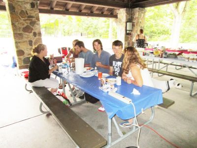 2016 Family Reunion July 9, 2016
Same table, different view: Jane; Ciara; Andrew; Tim; Tyler; and Joan
