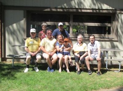 2018 Family Reunion, July 7, VBSP
James and Margaret Higham Family
Jack Higham; James Michael Higham; Katie Higham Phoenix; James Bryan Phoenix; Jan Mack Higham; David Lawrence Higham;
Peg Bills Higham; Adam Phoenix
