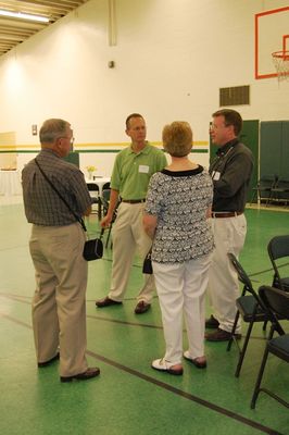 Sunday Party at OLS School
Guests: Stew Tillis; Ben Hughes; Joe Higham; (back to camera) Marion Tillis
