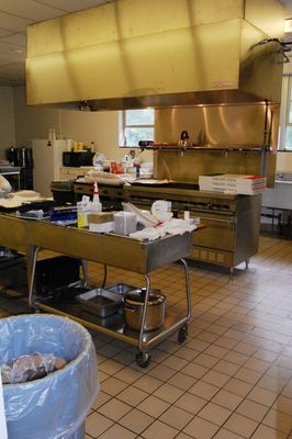 Sunday Party at OLS School
Food Prep. Kitchen
