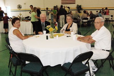 Sunday Party at OLS School
Tables: Helen Mack; Dick Wilson; Cathy Mack Wilson; Joe Mack
