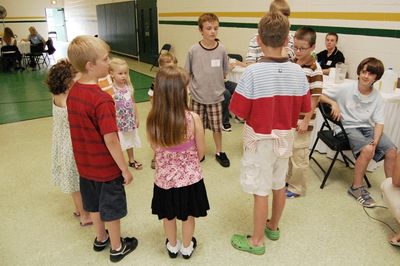 Sunday Party at OLS School
Games:  I think we have the rules figured out.
