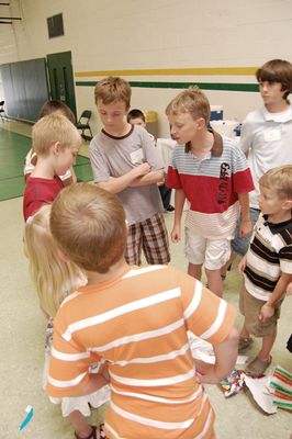 Sunday Party at OLS School
Games:  What gift did you get?
