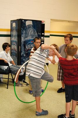 Sunday Party at OLS School
Games: You put your left foot in...
