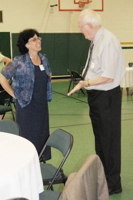 Sunday Party at OLS School
Guests: Pat Fanning Livingston and Dick Wilson
