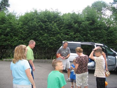 Friday/Saturday Breakfast and Picnic
The Hughes arrive. Greeted by the Highams.
