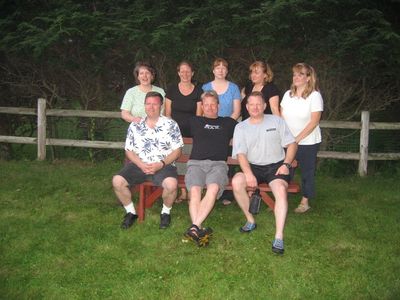 Friday/Saturday Breakfast and Picnic
Picnic:  The Higham Children (in order of age)
Joseph; James; John;
Susan Higham Foley; Ann Higham Hughes; Mary Higham Glazer; Jane Higham; Joan Higham Entwistle
