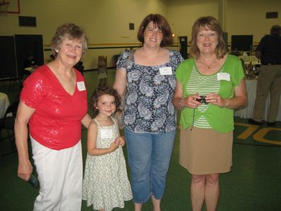 Sunday Party at OLS School
Guests: Jan; Higham; Silvi, Lynelle, and Nancy Howey
