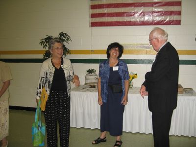 Sunday Party at OLS School
Guests: Cathy Mack Wilson, Pat Fanning Livingston, and Dick Wilson
