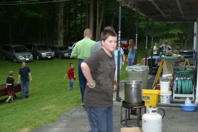 Friday/Saturday Breakfast and Picnic
Picnic: "Are you gonna get busy and help or just stand there and take pictures?" says Nick Higham
