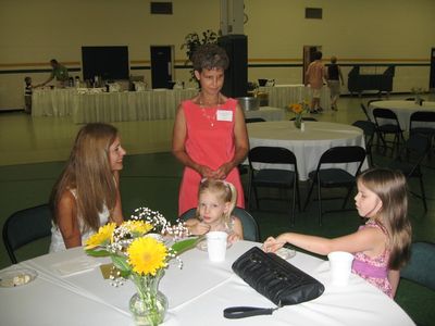 Sunday Party at OLS School
Guests: Cathy Foster Higham; Peg Bills Higham; Madison and Julia Higham
