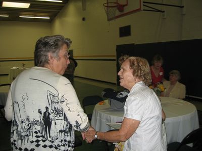 Sunday Party at OLS School
Guests: Cathy Mack Wilson and Aunt Eleanor Mack Paukett
