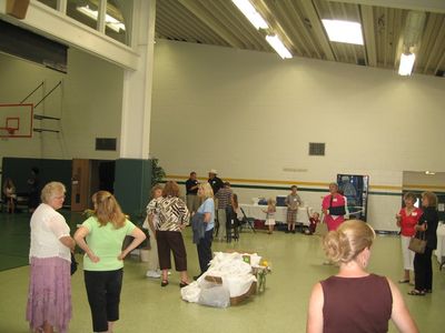 Sunday Party at OLS School
Food Clean Up:  Clean Up! Clean Up! Everybody, everywhere...
