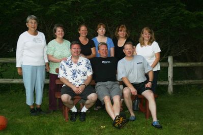 Friday/Saturday Breakfast and Picnic
Picnic: The Higham Children (in order of age) with Cathy Mack Wilson
Joseph; James; John;
Susan Higham Foley; Ann Higham Hughes; Mary Higham Glazer; Jane Higham; Joan Higham Entwistle
