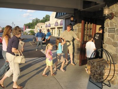 Thursday Trip Home
Night out at red Lobster: John holds door for: Cathy and Jan; Madison and Julia; Thomas and Nick enter.
