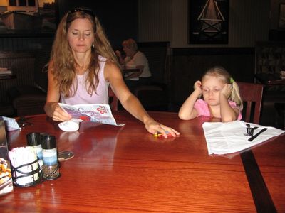 Thursday Trip Home
Night out at Red Lobster: Cathy and Madison Higham
