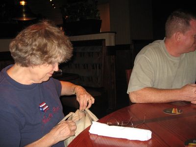 Thursday Trip Home
Night out at Red Lobster: Jan and John Higham
