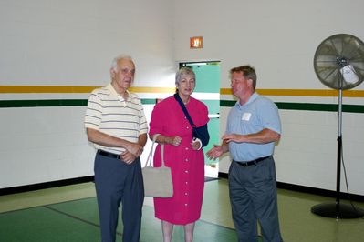 Sunday Party at OLS School
Guests: Art and Jill Glazer greeted by Jim Higham
