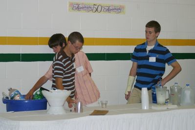 Sunday Party at OLS School
Food. Beverages:  The Beverage Barons: David Higham; Andrew Awad; and Arik Foley
