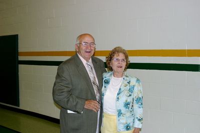 Sunday Party at OLS School
Guests: Tom and Mary D'Angelo
