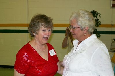 Sunday Party at OLS School
Guests: Jan Mack Higham and niece, Barbara Mack Perkins
