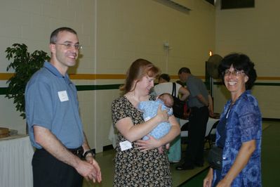 Sunday Party at OLS School
Guests: Mark, Mary, and Eli Glazer with Pat Fanning Livingston
