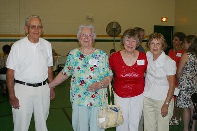 Sunday Party at OLS School
Mack Siblings: Joe Mack; Eileen Mack Fanning; Jan Mack Higham; Eleanor Mack Paukett
