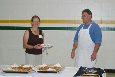 Sunday Party at OLS School
Food Prep: Ann Higham Hughes; Ted Foley
