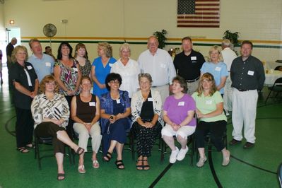 Sunday Party at OLS School
Guests. Cousins: Seated L to R: Jane Higham; Ann Higham Hughes; Pat Fanning Livingston; Cathy Mack Wilson; Susan Higham Foley; Joan Higham Entwistle;
Standing: Cindy Fanning Knowlton; Jim Higham; Pam Fanning Chappell; Mary Higham Glazer; Debbie Fanning Carlone; Barbara Mack Perkins; Dan Mack; John Higham; Denise Paukett Signor; Joe Higham
