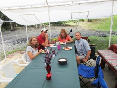 60th Anniversary Party Jack & Jan August 10, 2019
Ann Higham Hughes; Jim Entwistle; Joan Higham Entwistle; Ben Hughes
