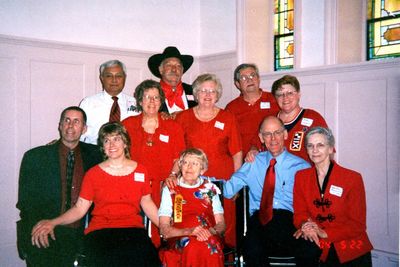 Smith / Higham Family
90th Birthday Party for Jane Higham Smith
Troy, NY
Front: Jim Parmelee; Miriam Smith Parmelee; Jane Higham Smith; Steve Smith; Arlene Glaser Smith;
Back: Tony Deanda; Ruthanne Smith Deanda; Bernard Neu; Roberta Smith Neu; Richard Taglieri; Mary Smith Taglieri
