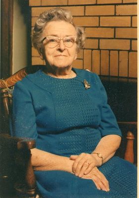 Curtiss / Smith Family
Louese Curtiss Smith, 
wife of Leland Louis Smith
photo 1971
