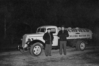 Higham / Rung 
Partners in the Gas Station Business in Camden, NY for several years in the late 30s and 40s
Wilfred Higham; George Rung
George married to Dorothy Higham Rung, daughter of Joseph Elbert (Bert) Higham and Maybelle Thomas Higham, and cousin to Wilfred
